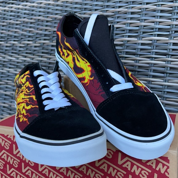 Vans Old Skool Samurai Rising Black/True White MENS - Picture 9 of 16